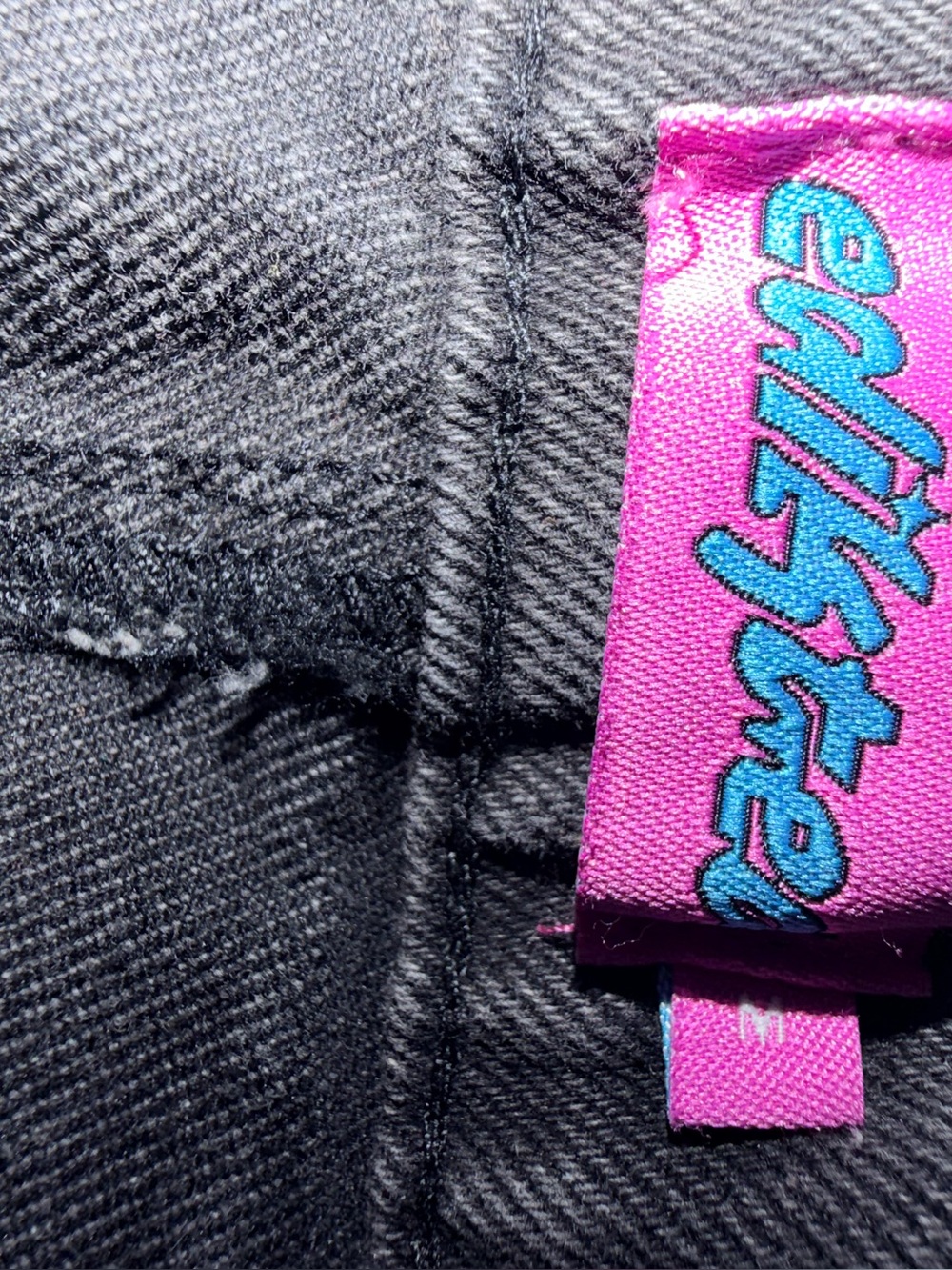 Edikted black mini skirt
